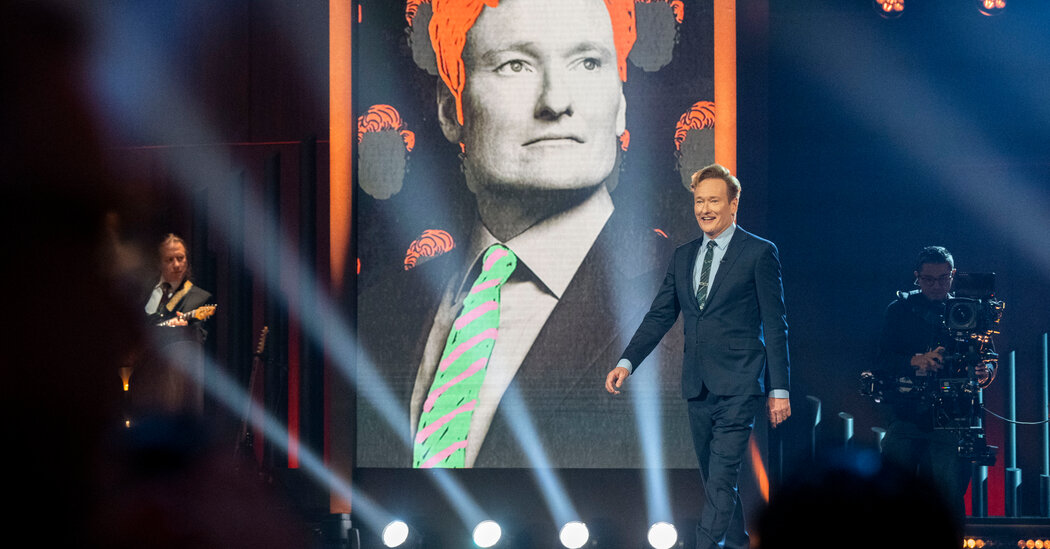 Conan O'Brien Honored at a Politically Charged Ceremony