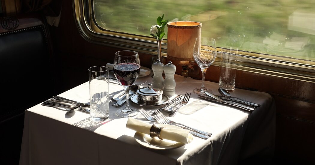 Journey on the Blue Train Through a Divided South Africa