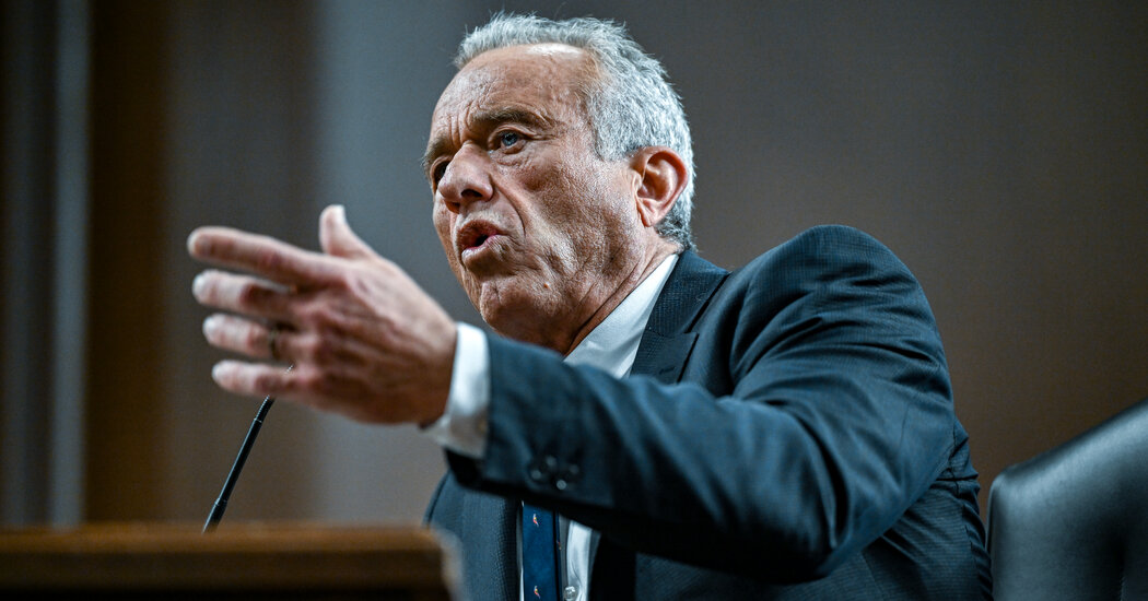 Robert F. Kennedy Jr.'s Controversial Health Crusade