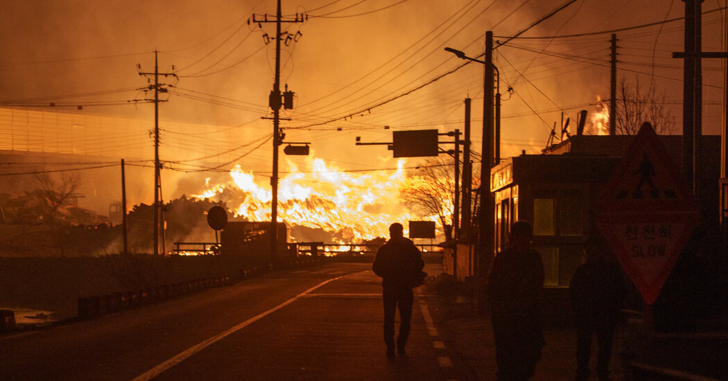 South Korea's Wildfires: Devastation and Efforts to Contain
