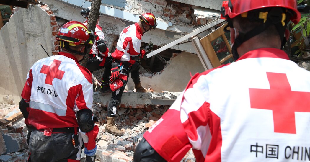 Military Airstrikes and Aid Challenges Post-Quake